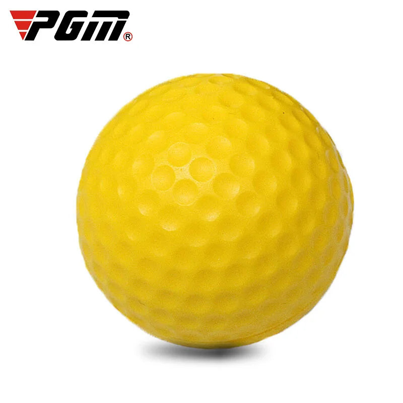 10-Pack Yellow PU Foam Golf Practice Balls by HitMyNeed