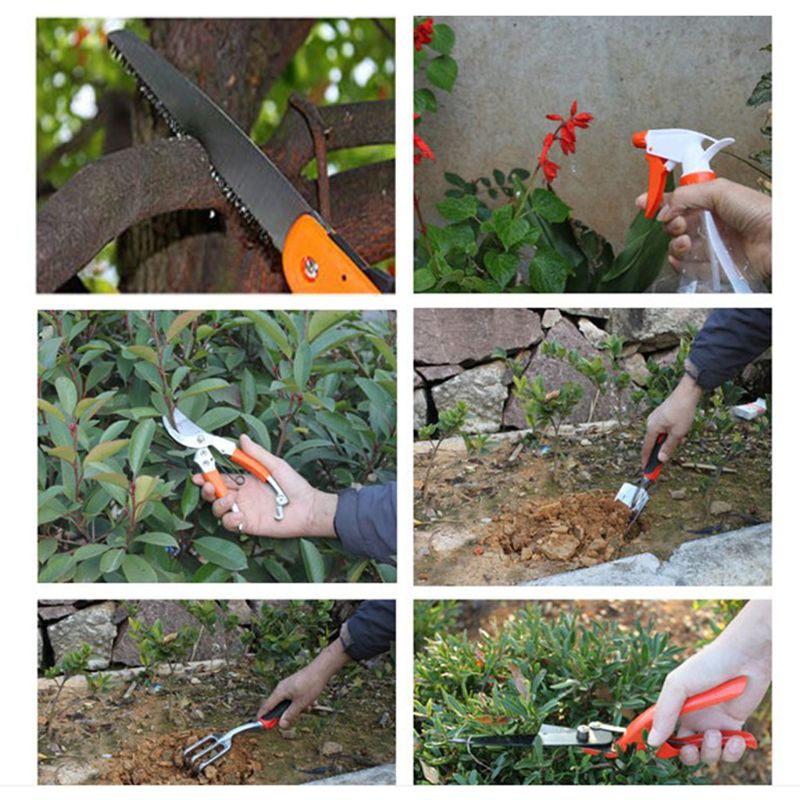 10-Piece Garden Tool Kit with Storage Bag by HitMyNeed