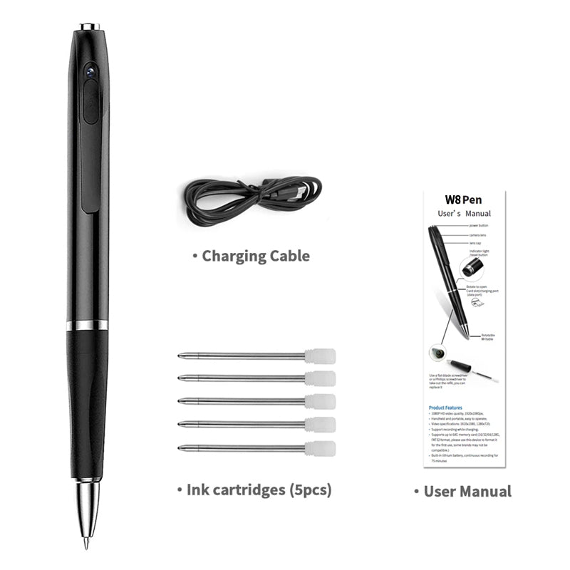 1080P Mini Camera Pen with Voice & Video Recorder by HitMyNeed