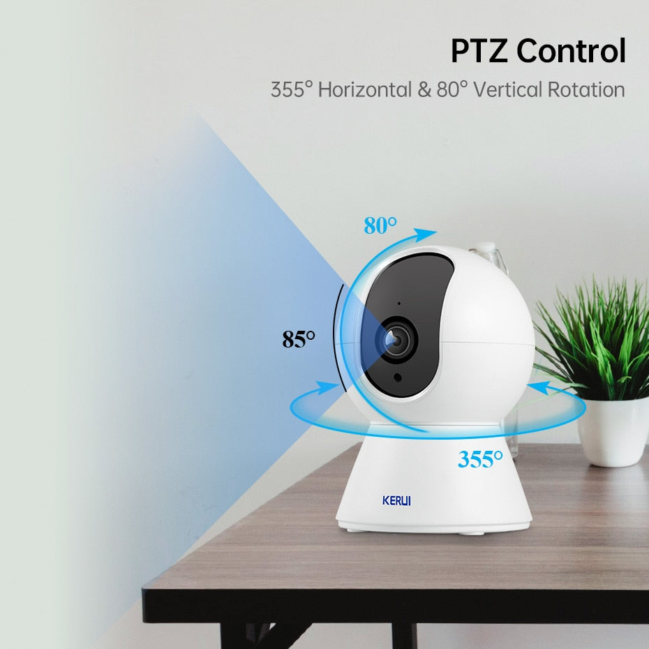 1080P Tuya Smart Mini WiFi Indoor IP Security Camera by HitMyNeed