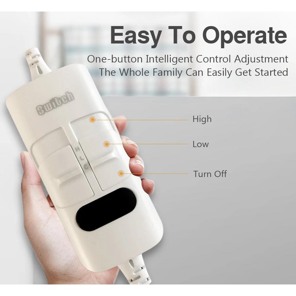 110/220V Thick Electric Blanket with Thermostat by HitMyNeed