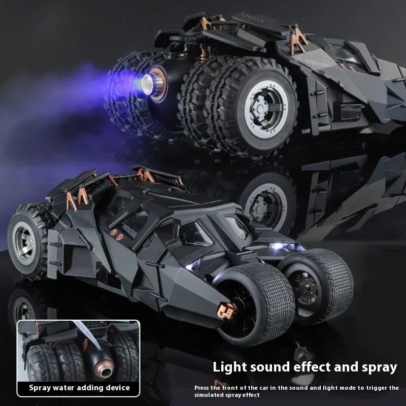 1:18 Batmobile Tumbler Diecast Car with Lights & Sound by HitMyNeed