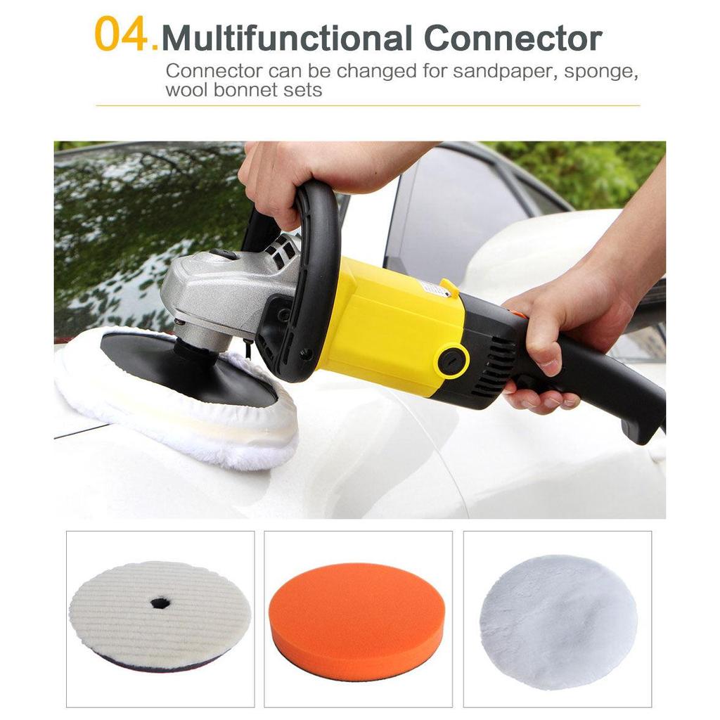 1200W Variable Speed Electric Car Polisher 180mm by HitMyNeed