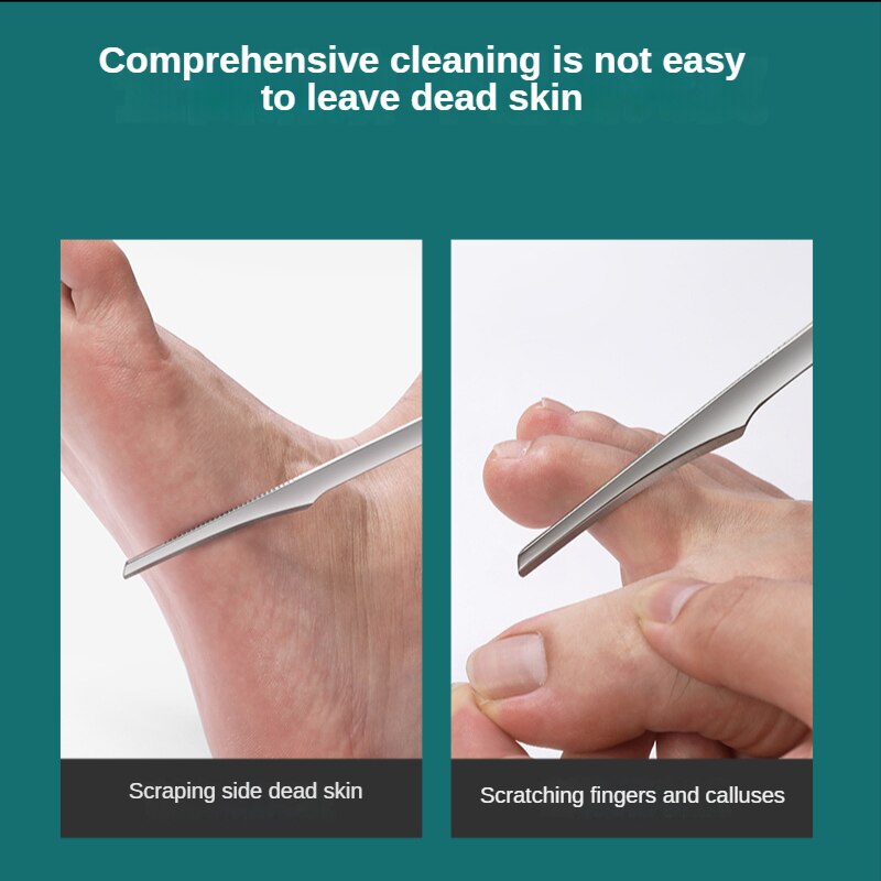 Stainless Steel Foot Skin Scraper for Callus Removal
