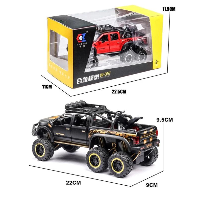1:24 Diecast Raptor Off-Road Alloy Model Car by HitMyNeed