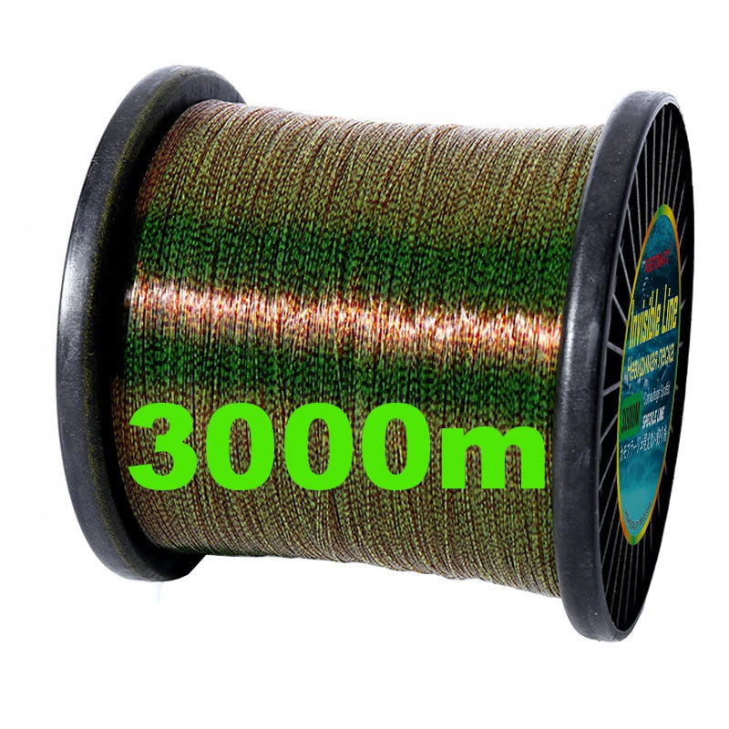Invisible 3D Bionic Fluorocarbon Coated Fishing Line