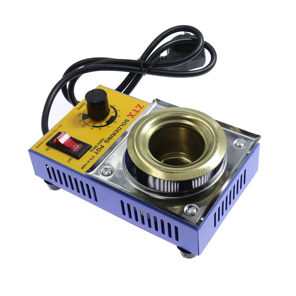 160W Adjustable Temperature Tin Melting Furnace Pot by HitMyNeed