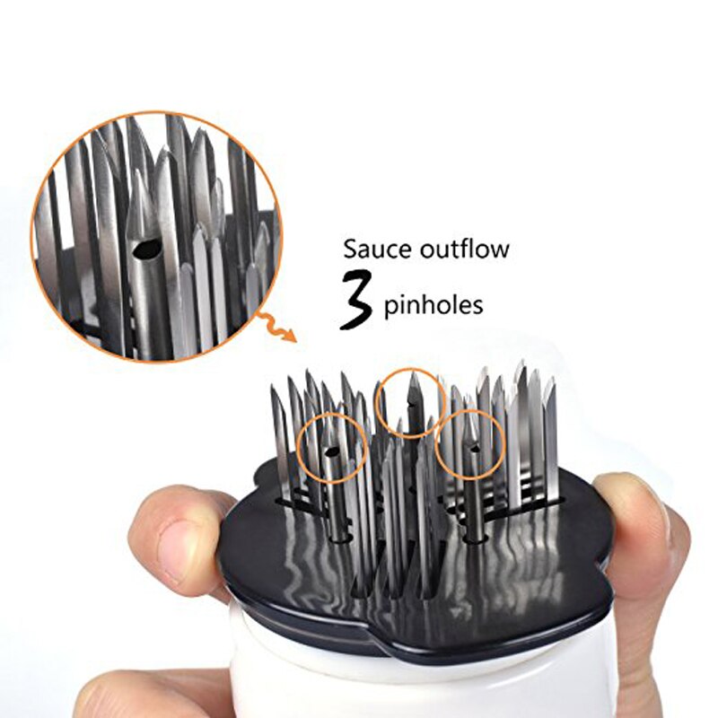 2-in-1 Meat Tenderizer and Marinade Injector by HitMyNeed