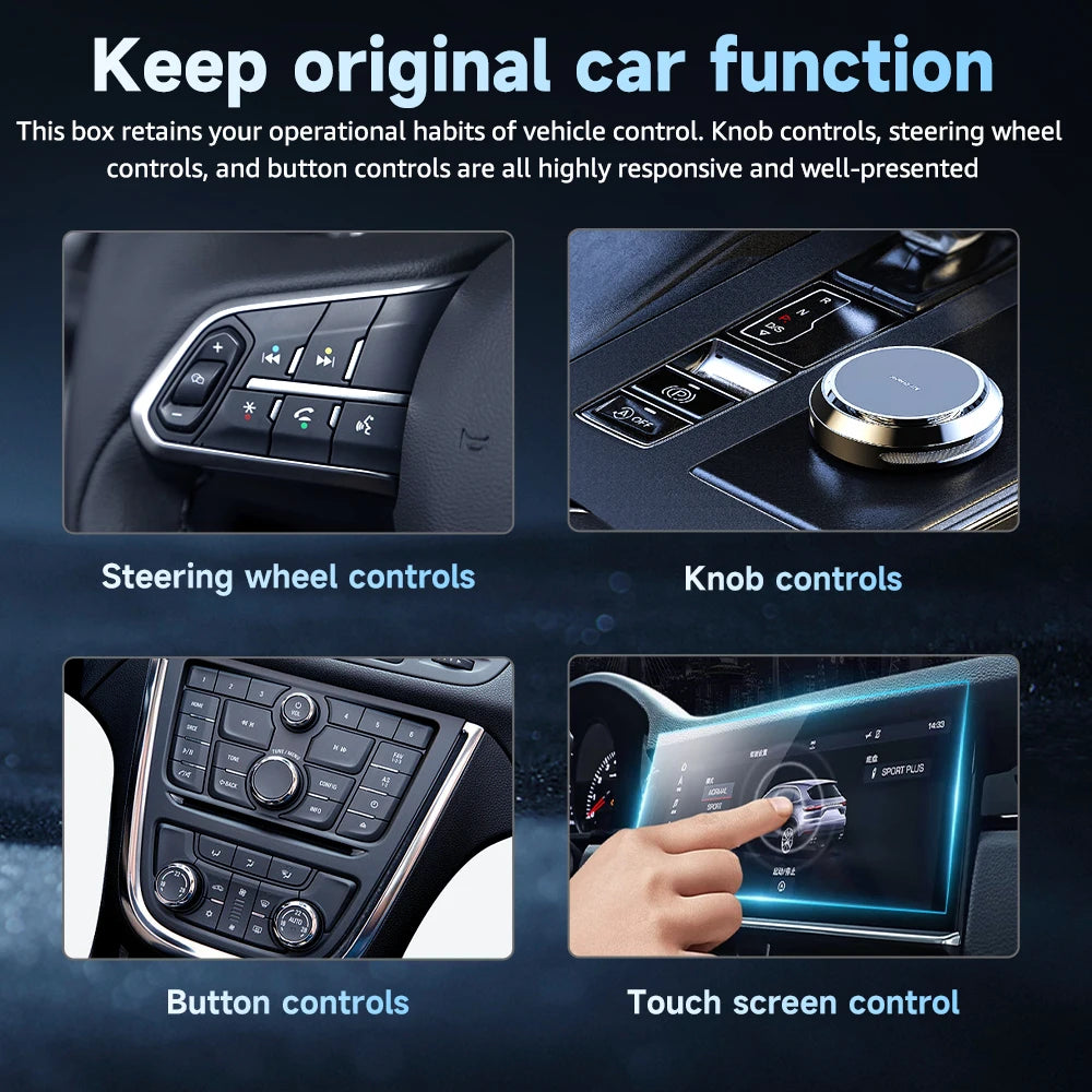 2-in-1 Mini AI Box Wireless CarPlay & Android Auto Dongle by HitMyNeed