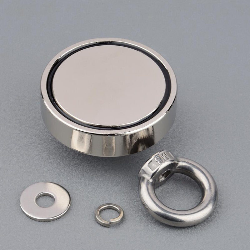 200kg Fishing Magnet with Mounting Accessories by HitMyNeed