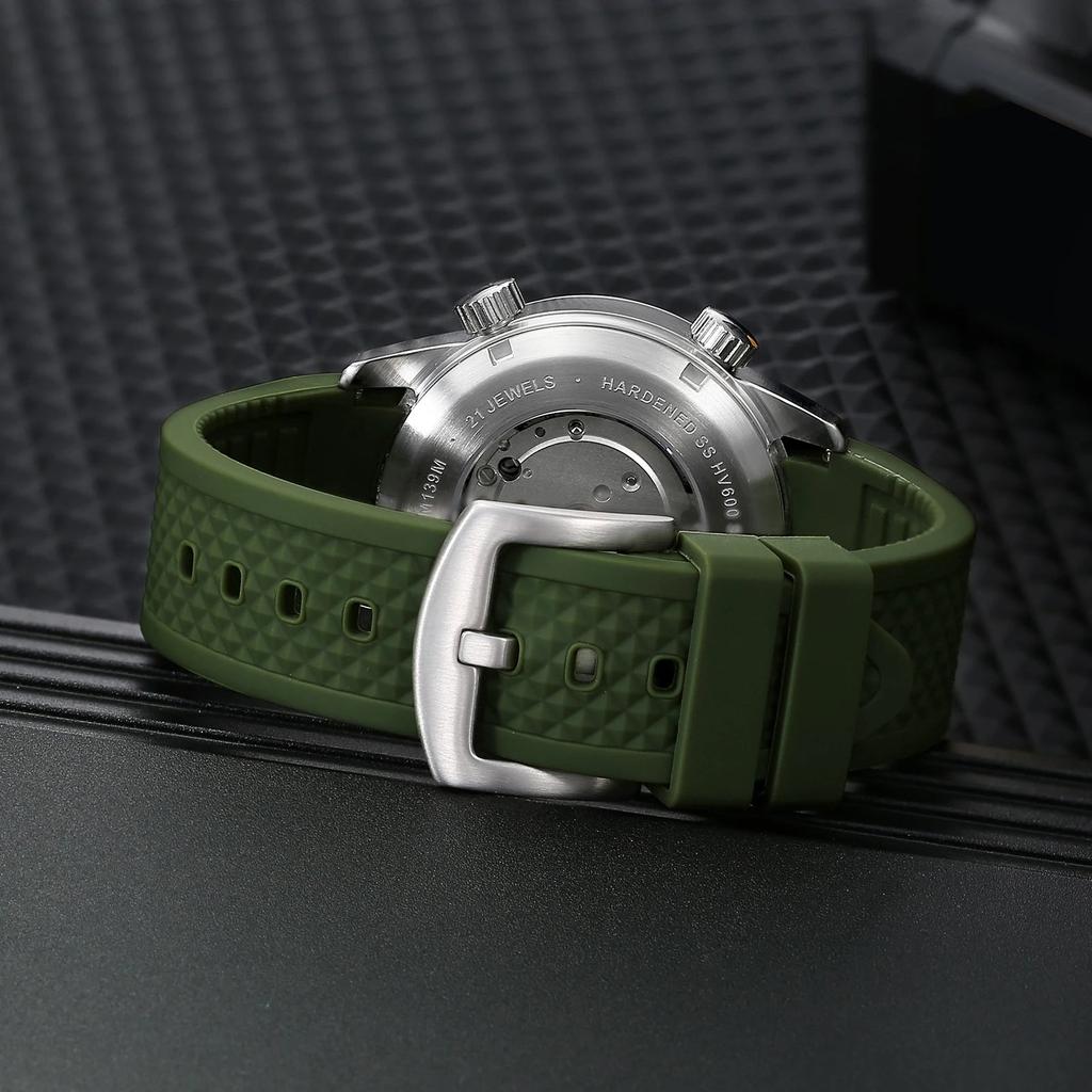 20Bar Men's Diver Watch Miyota 8215 Sapphire by HitMyNeed