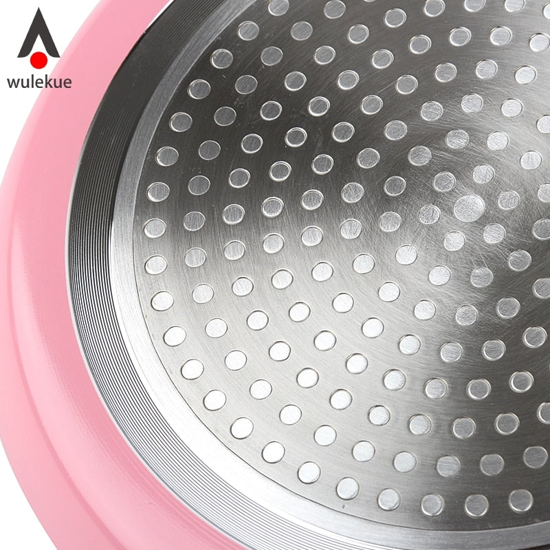 20cm Non-Stick Frying Pan with Aluminum Alloy Body by HitMyNeed
