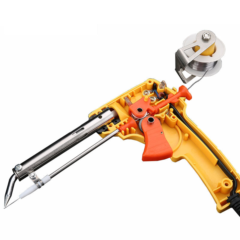 220V Electric Soldering Gun with Tin Feed 0.8-1.2mm by HitMyNeed