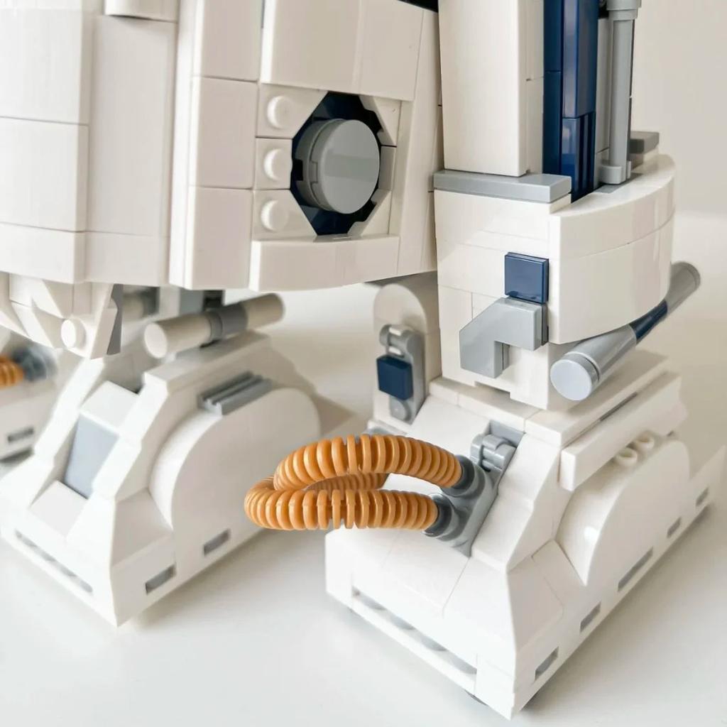 2314pcs Space Robot R2 Droid Building Model 75308 by HitMyNeed