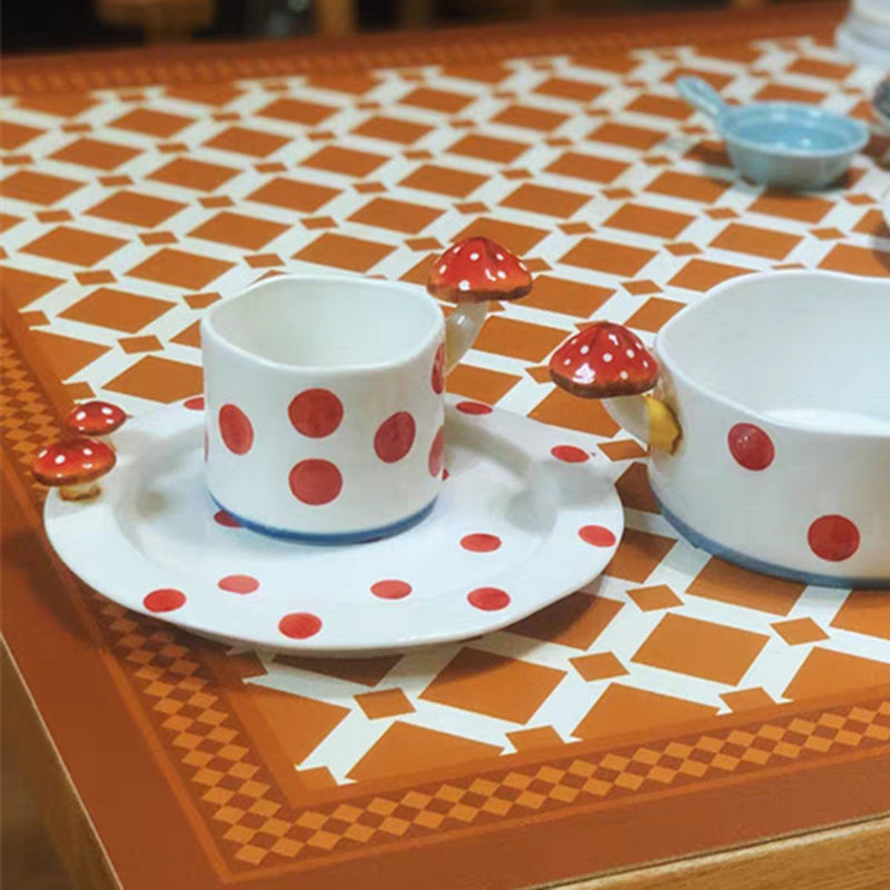 260ml Ceramic Mushroom Mug for Hot & Cold Drinks by HitMyNeed