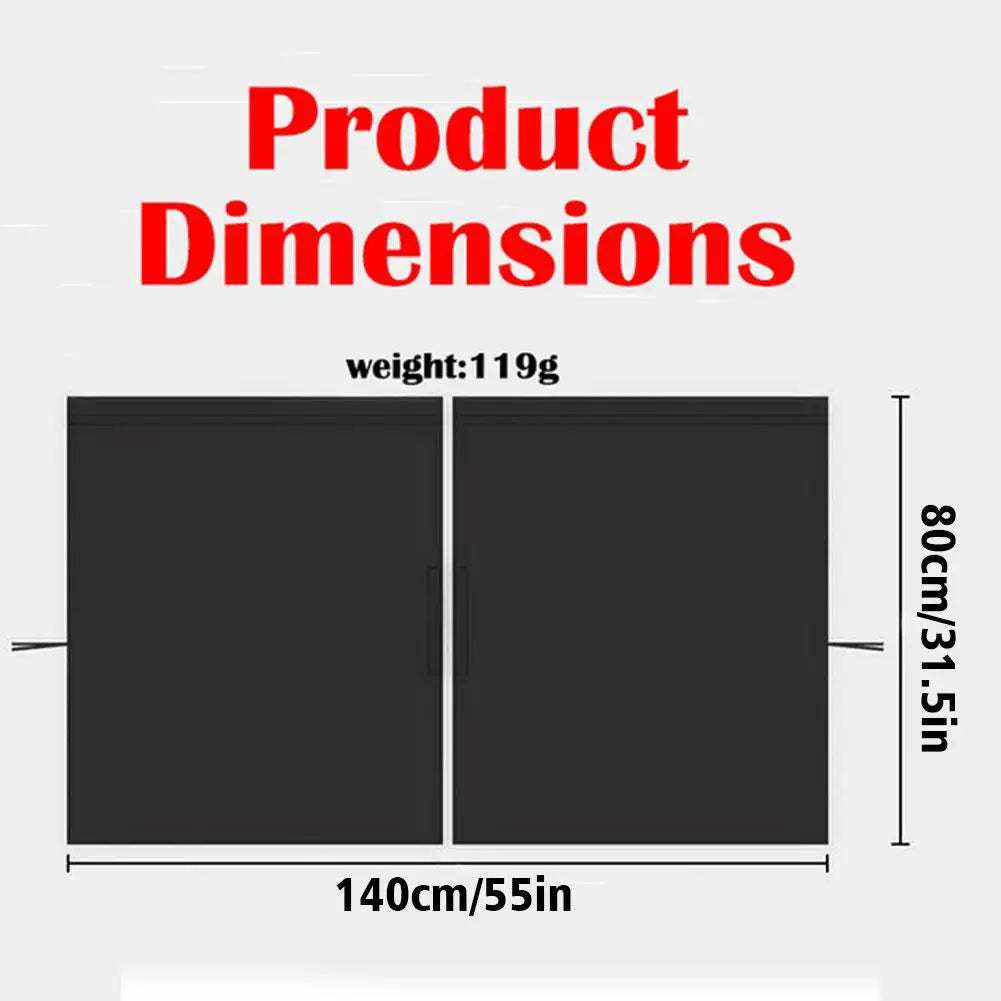 2pcs Taxi Sun Shade & Privacy Partition Curtains by HitMyNeed