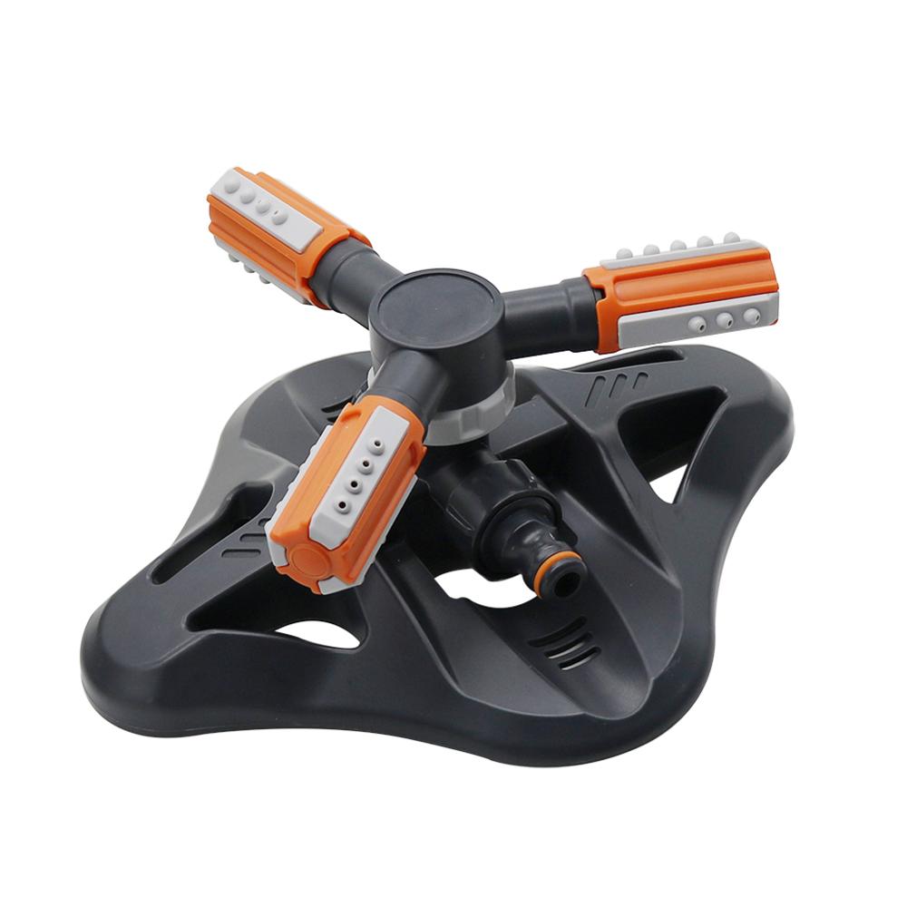 3-Arm Rotating Garden Sprinkler with 360° Coverage by HitMyNeed