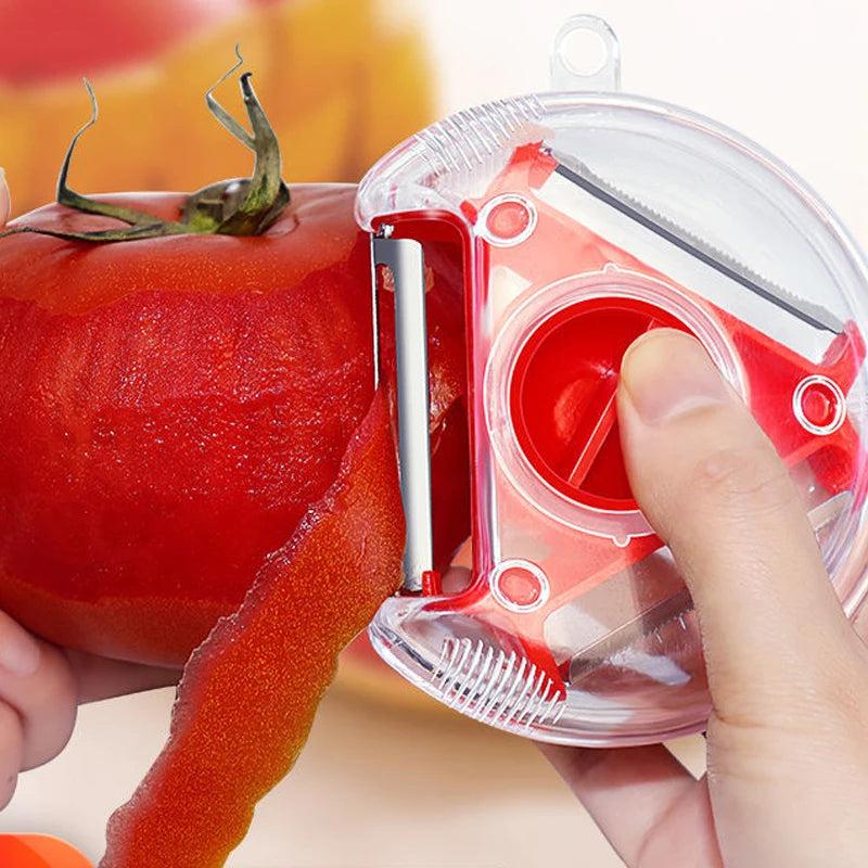 3-in-1 Stainless Steel Magic Trio Peeler Set by HitMyNeed