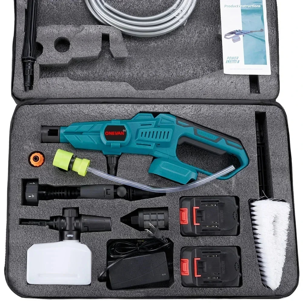 3500W 200Bar Brushless Cordless Pressure Washer 18V by HitMyNeed