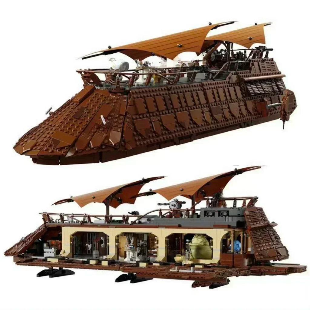 3,950-Piece Classic Sail Barge Sailboat Building Set by HitMyNeed