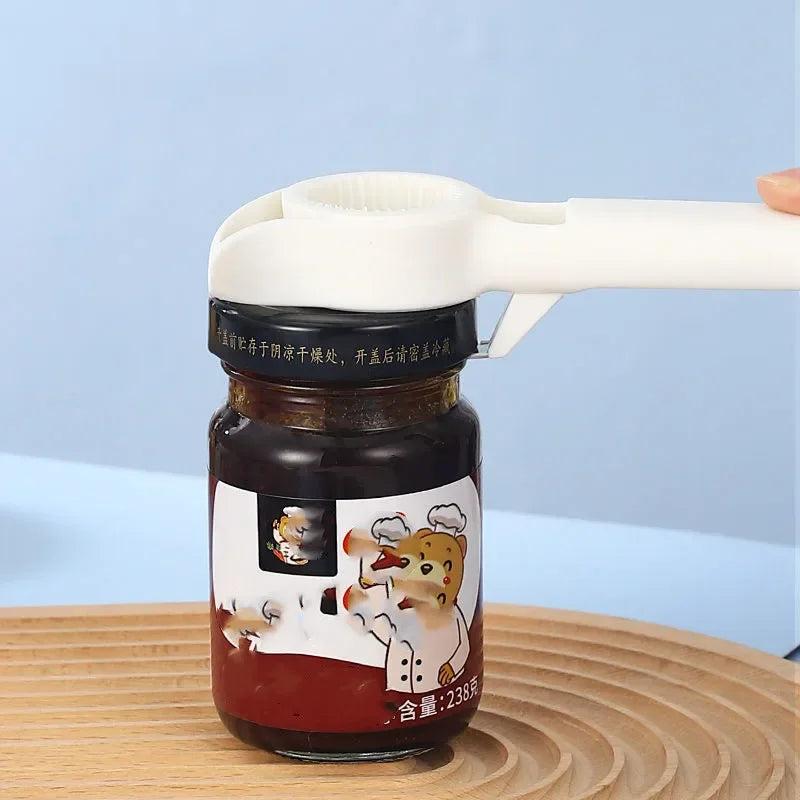 4-in-1 Bottle, Jar & Can Opener with Corkscrew by HitMyNeed