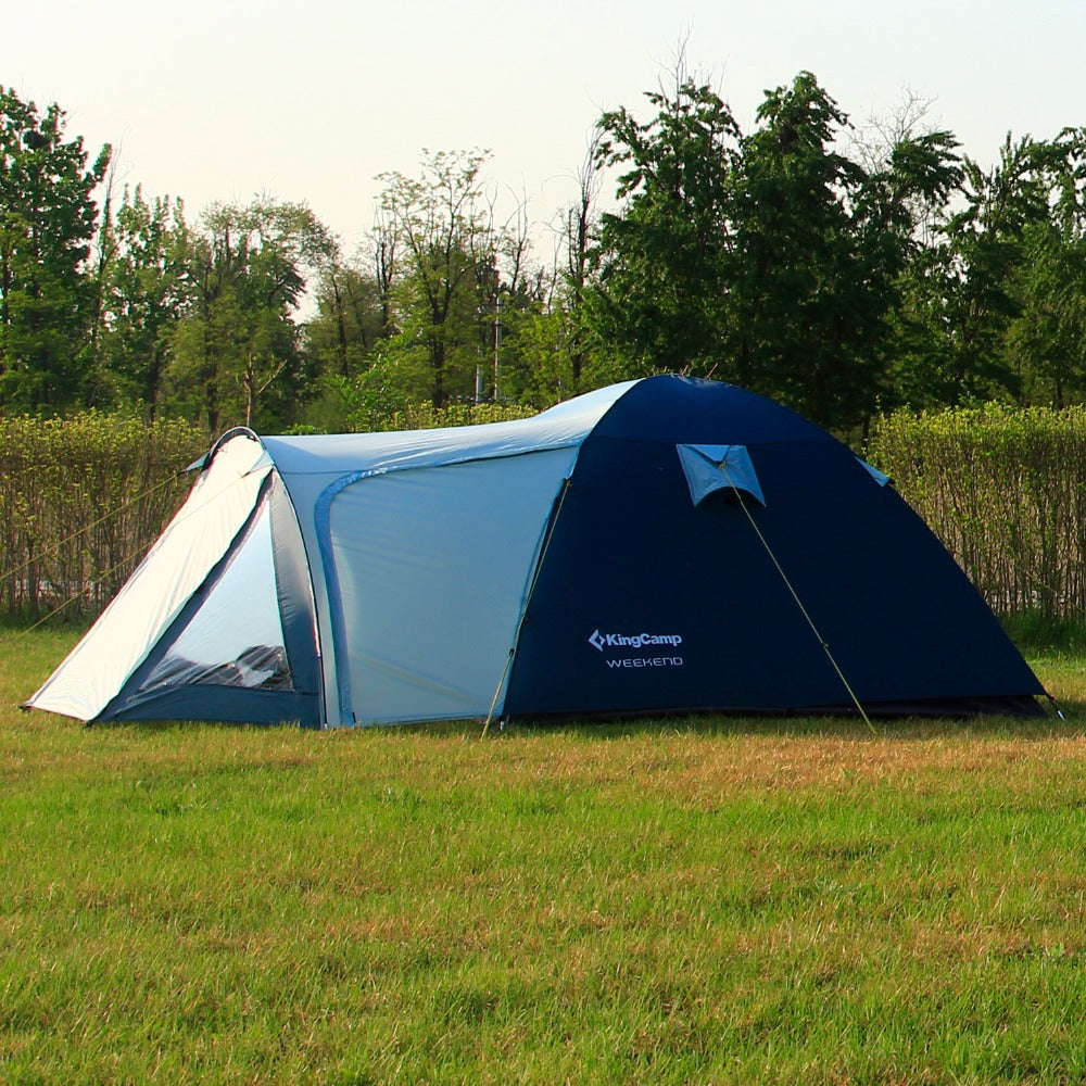 4-Person Lightweight Camping Tent with Screened Room by HitMyNeed