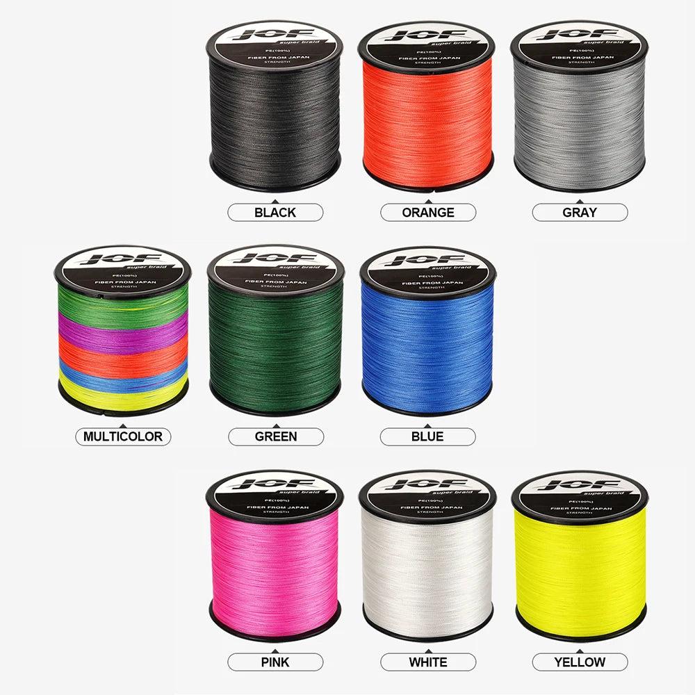 4-Strand Braided PE Fishing Line 300-1000m by HitMyNeed
