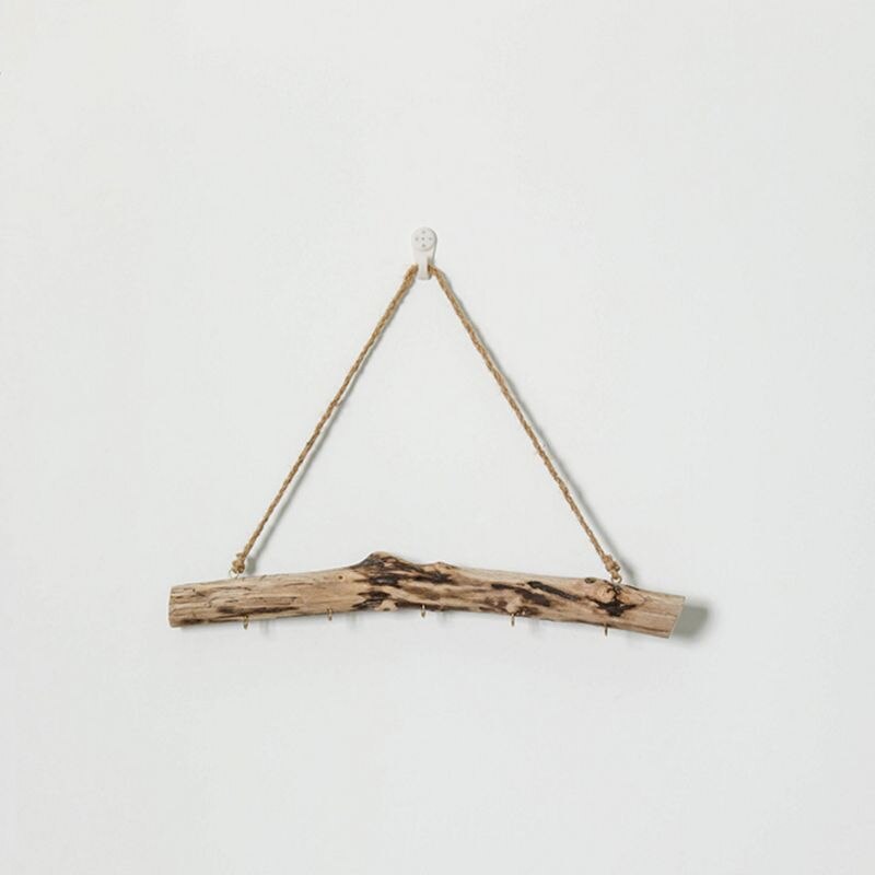 5 Hook Natural Driftwood Wall Coat Rack by HitMyNeed