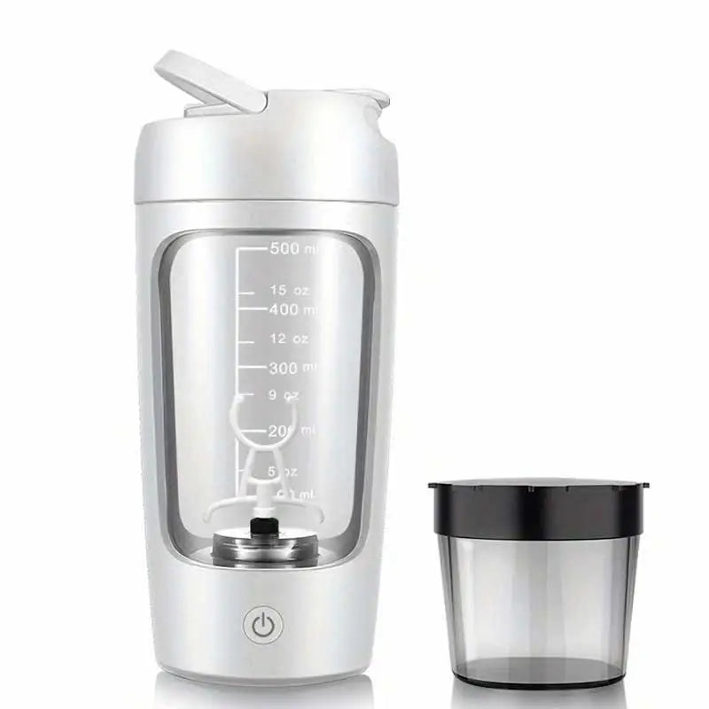 500ml Electric Protein Shaker Bottle with USB-C by HitMyNeed