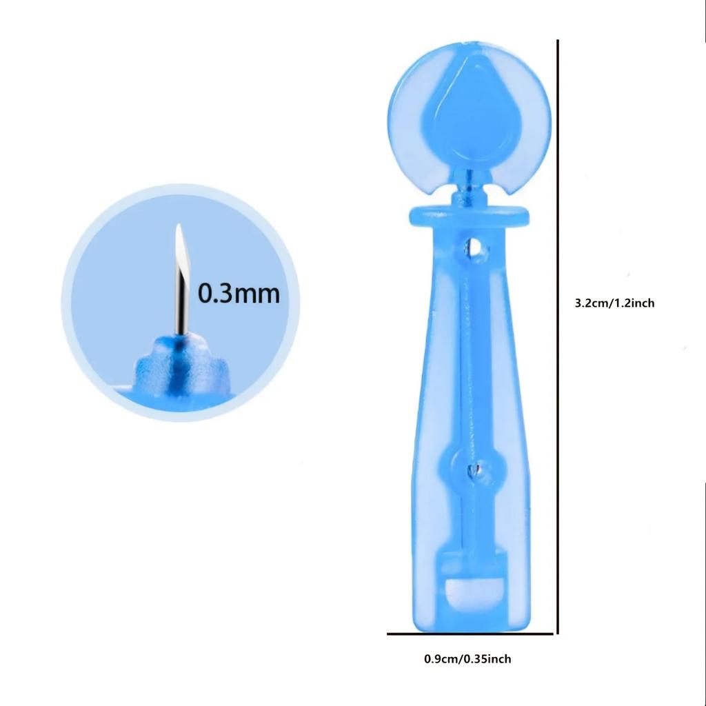 50pcs Disposable Stainless Steel Blackhead Remover Needles by HitMyNeed