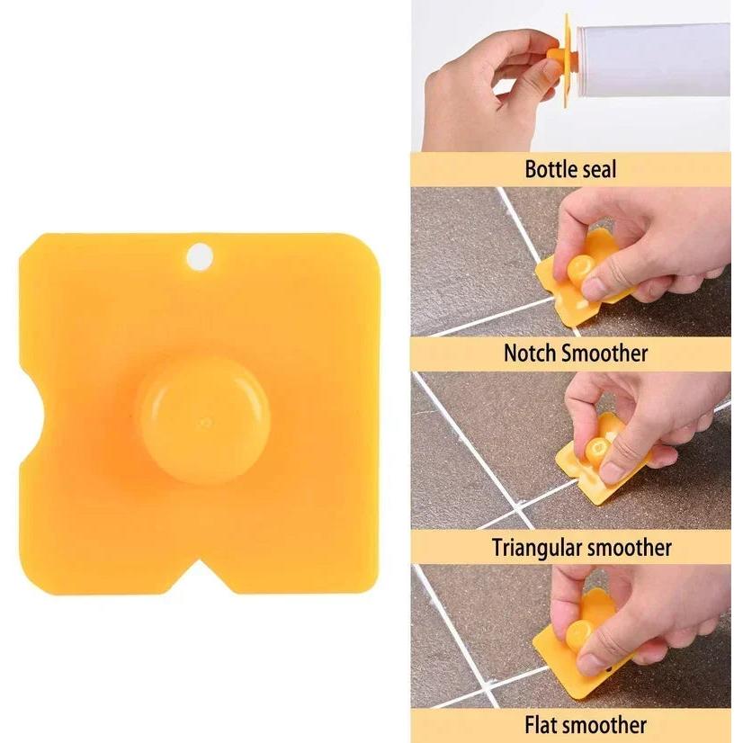 5pcs Caulking Nozzle & Grout Finishing Tool Kit by HitMyNeed