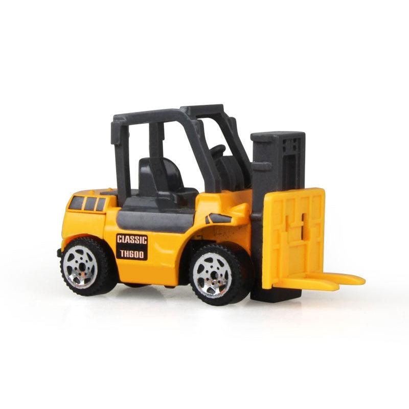 6-Piece Diecast Construction Toy Truck Set by HitMyNeed