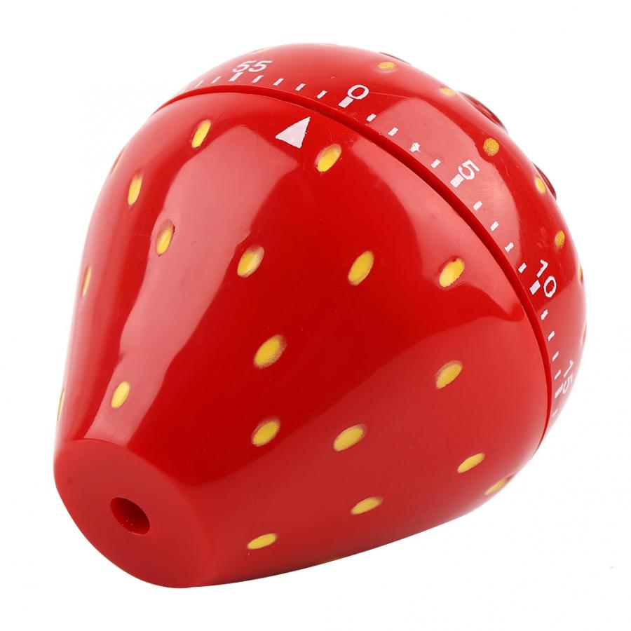 60 Minute Mechanical Strawberry Kitchen Timer by HitMyNeed