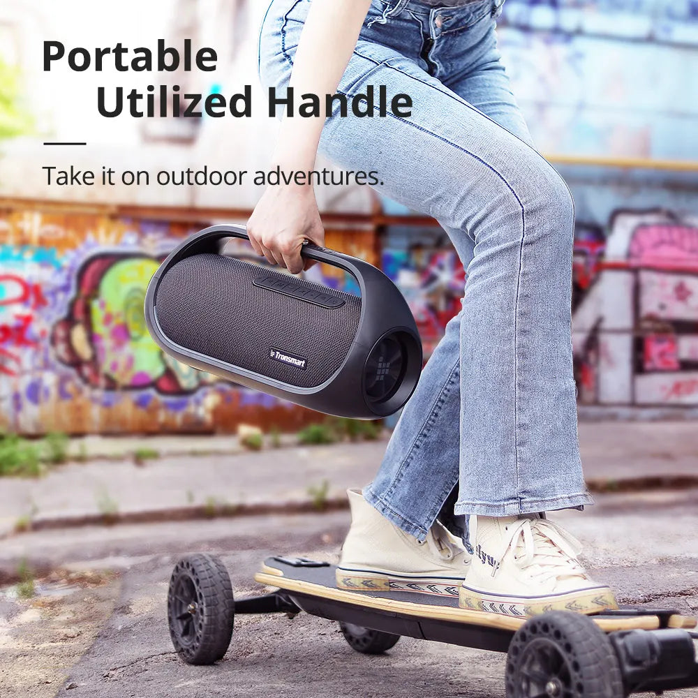 60W Bluetooth Party Speaker with Deep Bass & App Control by HitMyNeed