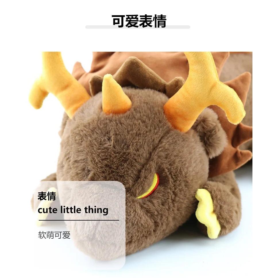 67cm Zhongli Morax Dragon Plush Toy Pillow by HitMyNeed
