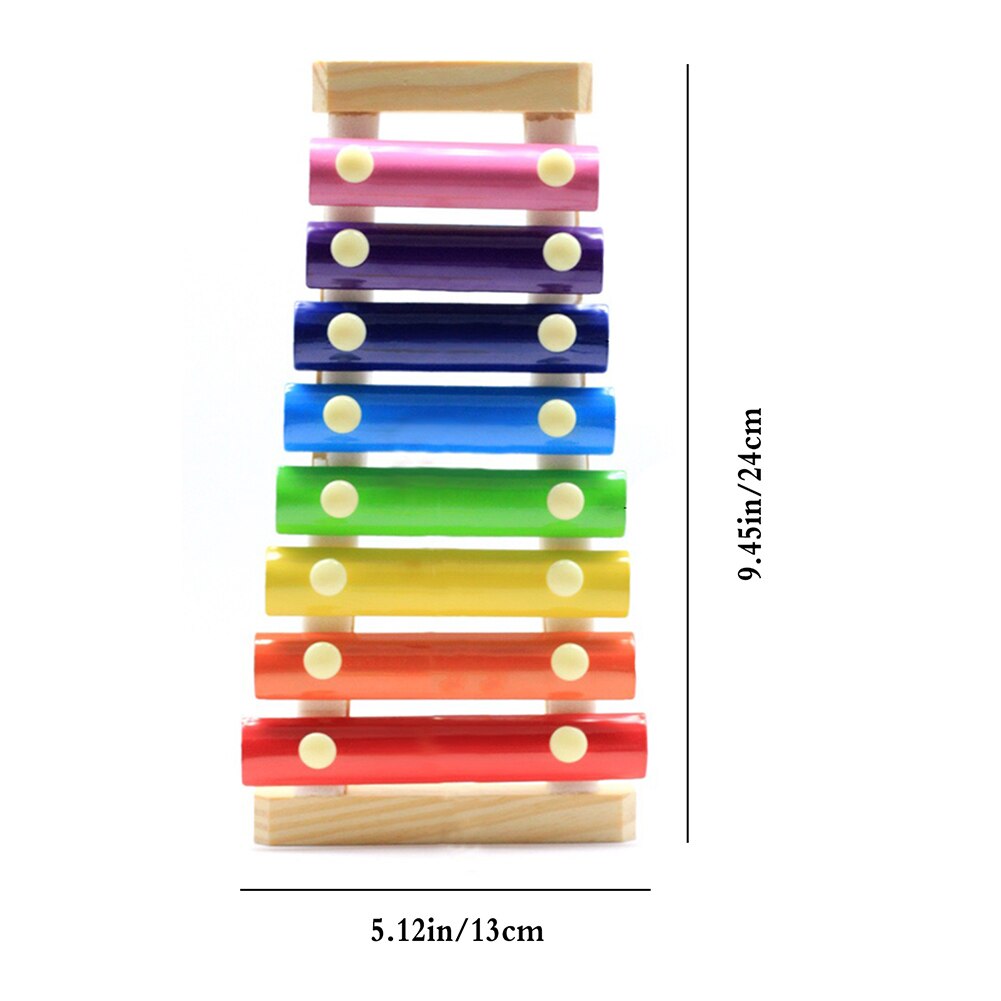 8-Key Chicken Xylophone Musical Toy for Birds by HitMyNeed