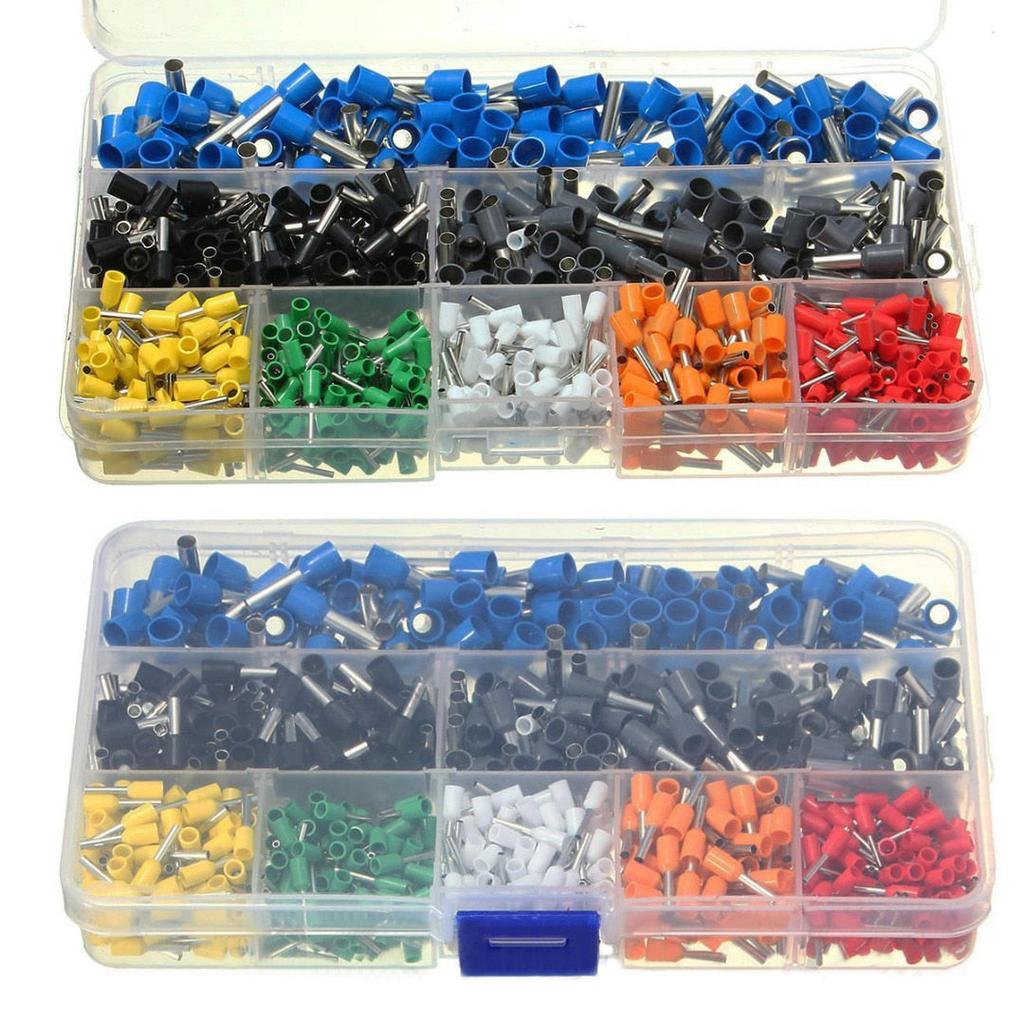 800-Piece Ferrule Terminal Connector and Crimping Kit by HitMyNeed