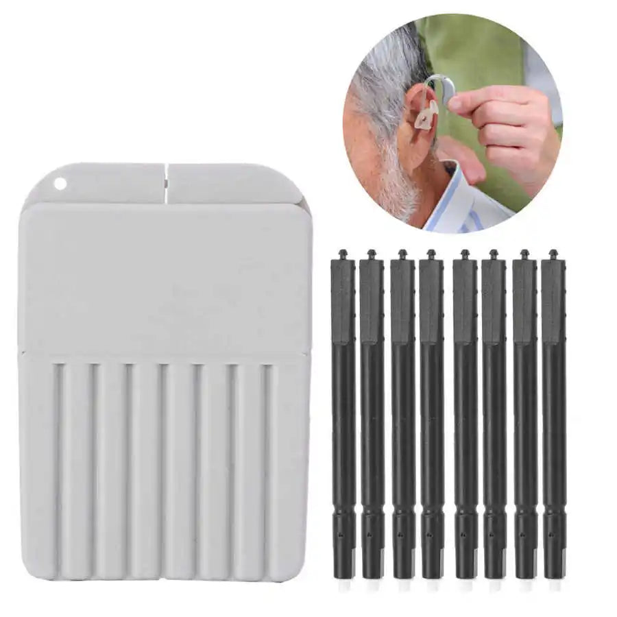 8pcs Hearing Aid Earwax Guards Filters 1.2mm by HitMyNeed
