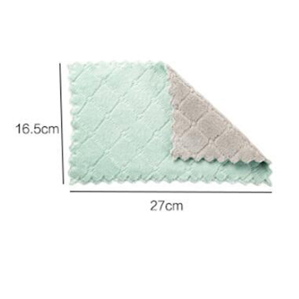Absorbent Microfiber Kitchen Cloths (10 Pack) by HitMyNeed