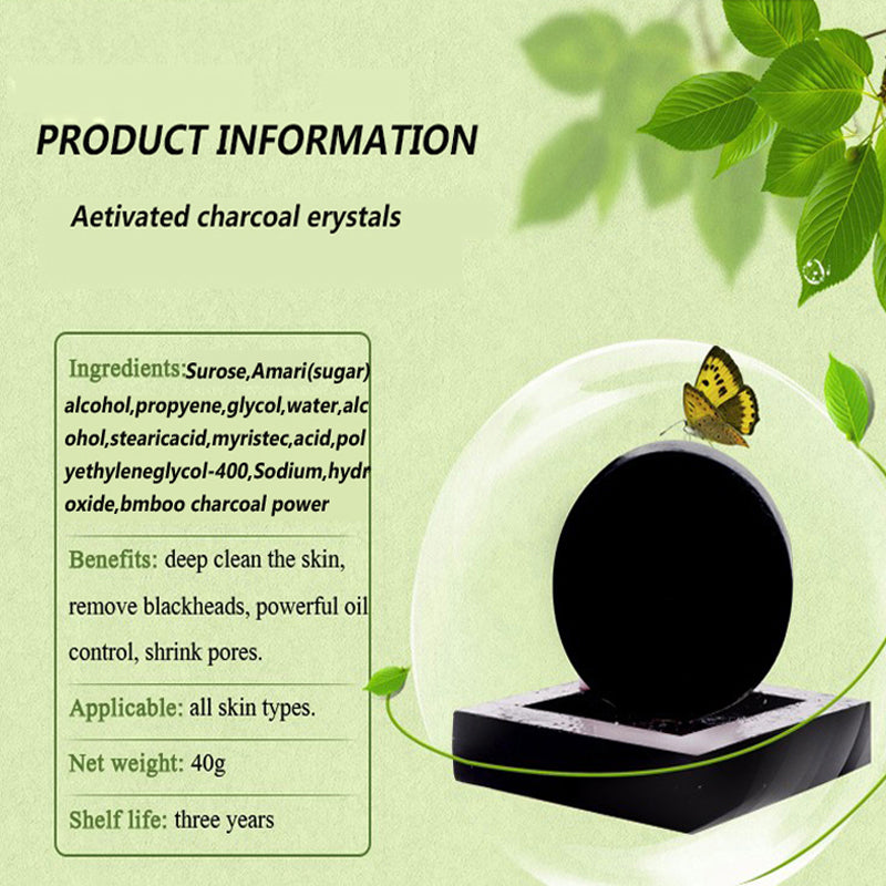 Activated Charcoal Brightening Soap Bar 40g by HitMyNeed