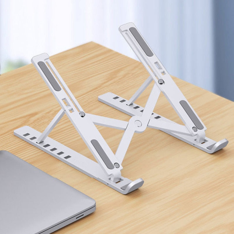 Adjustable 7-Angle Portable Tablet & Laptop Stand by HitMyNeed