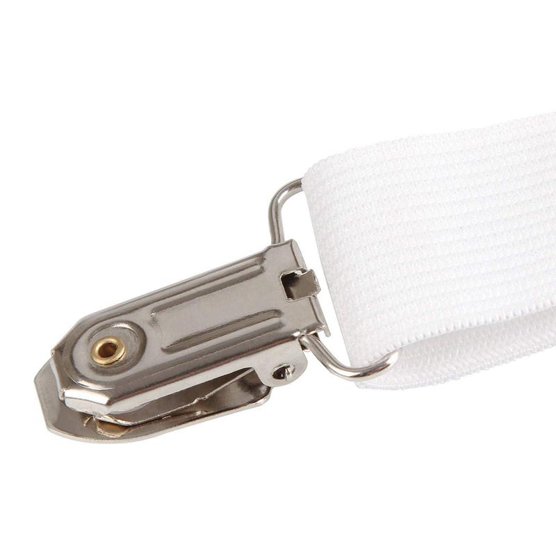 Adjustable Bed Sheet Fasteners with 12 Clips by HitMyNeed