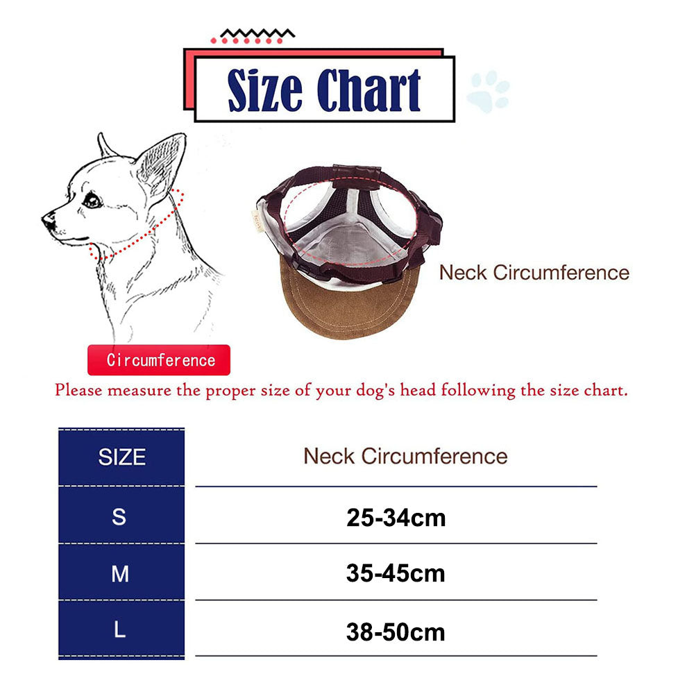 Adjustable Dog Sun Hat with Ear Holes by HitMyNeed