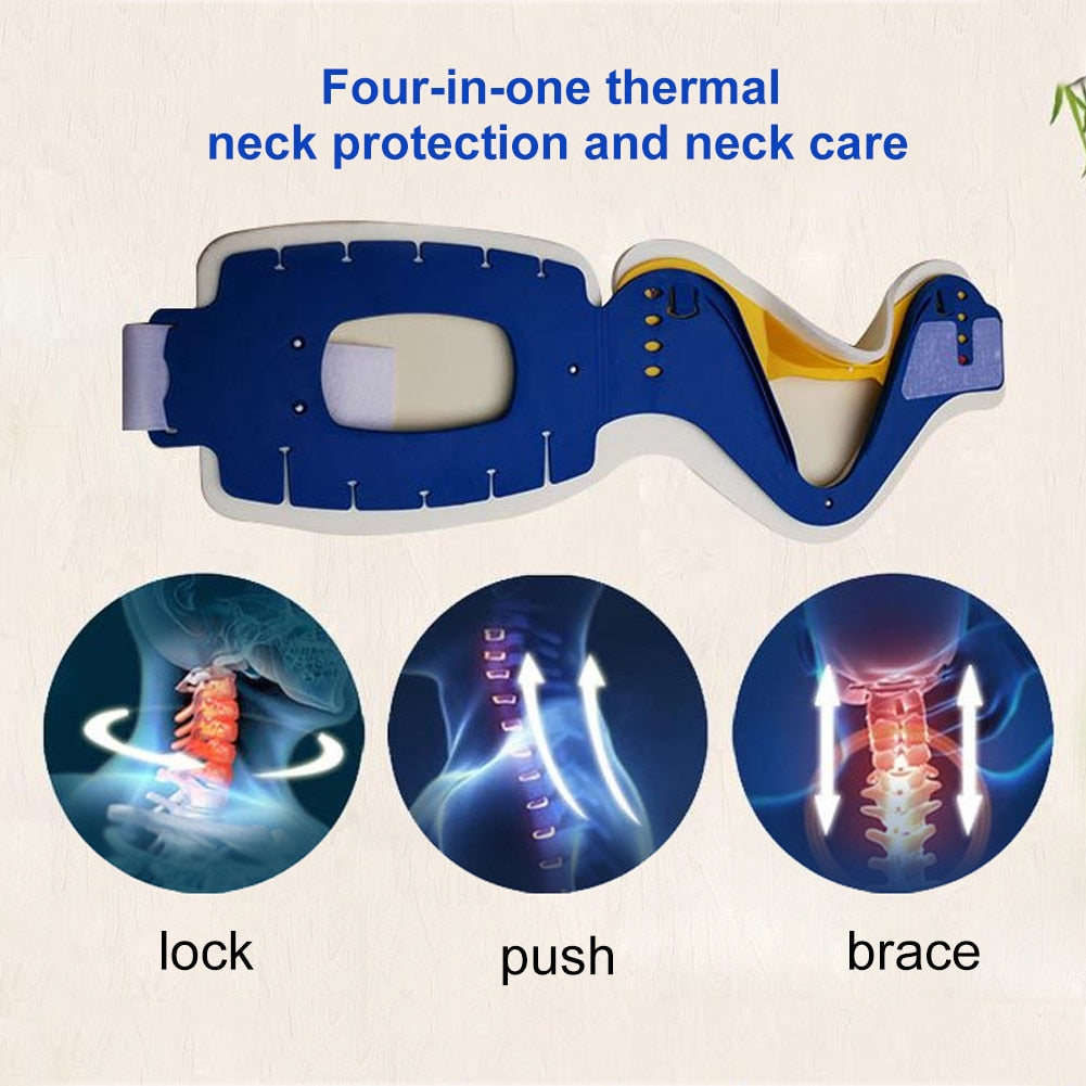 Adjustable Emergency Cervical Collar Support Brace by HitMyNeed