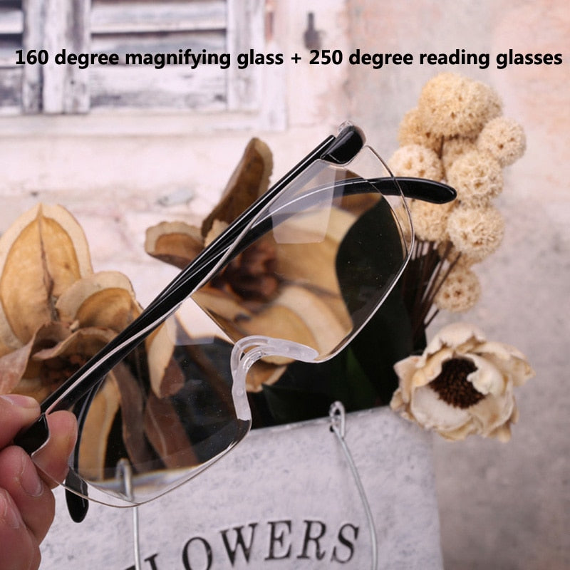 Adjustable Focus Reading Glasses for Men and Women by HitMyNeed