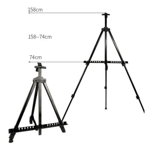 Adjustable Folding Painting Tripod Easel with Tray by HitMyNeed