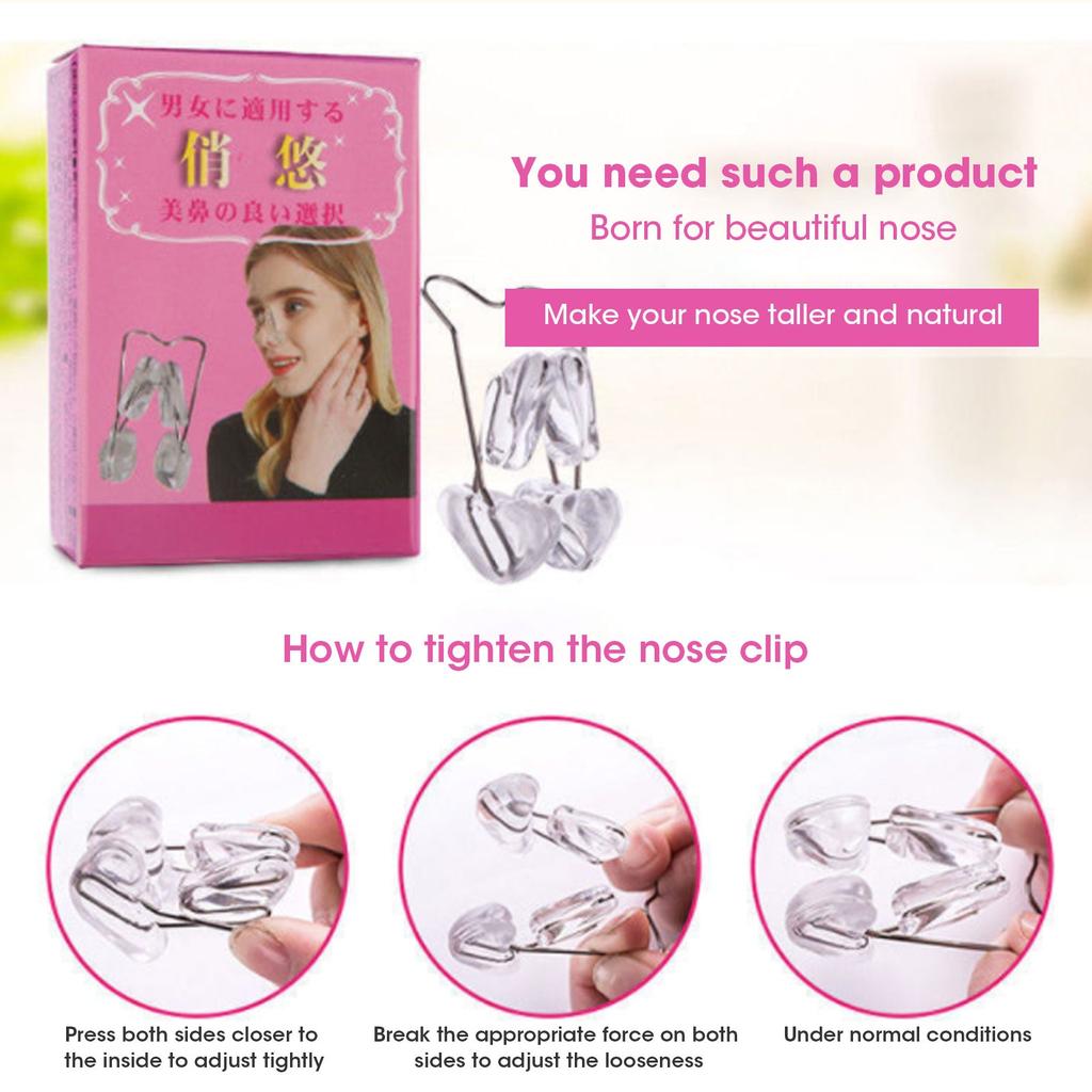 Adjustable Nose Shaping Clip with Soft Pads by HitMyNeed
