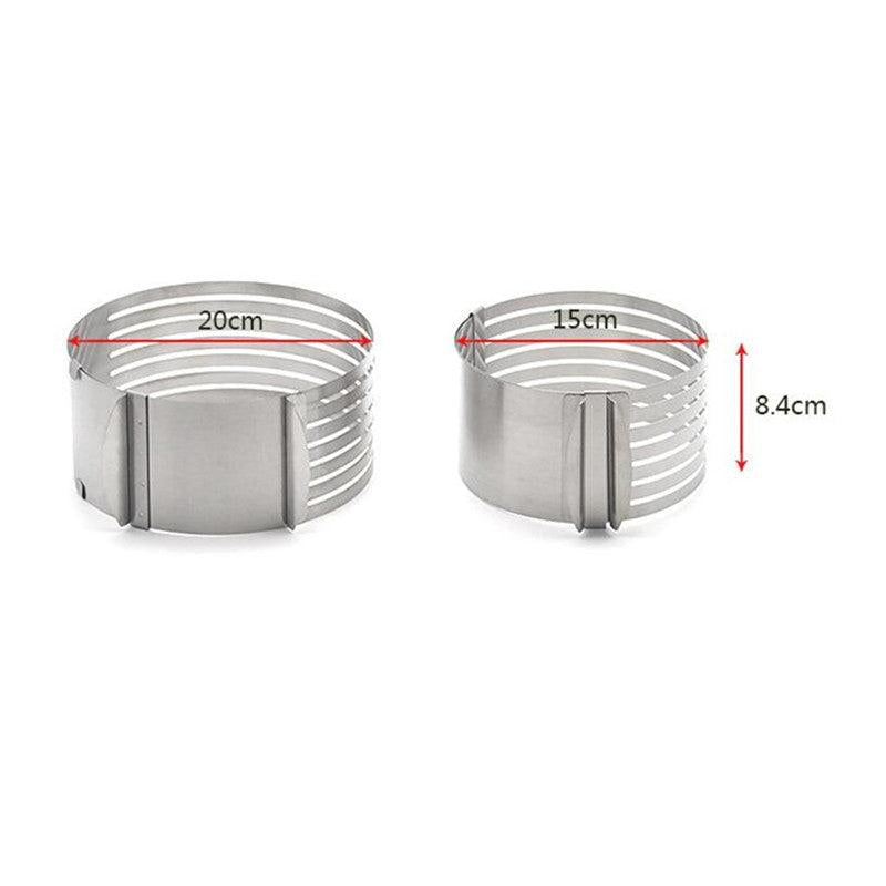 Adjustable Stainless Steel Cake Leveler Cutter Ring by HitMyNeed