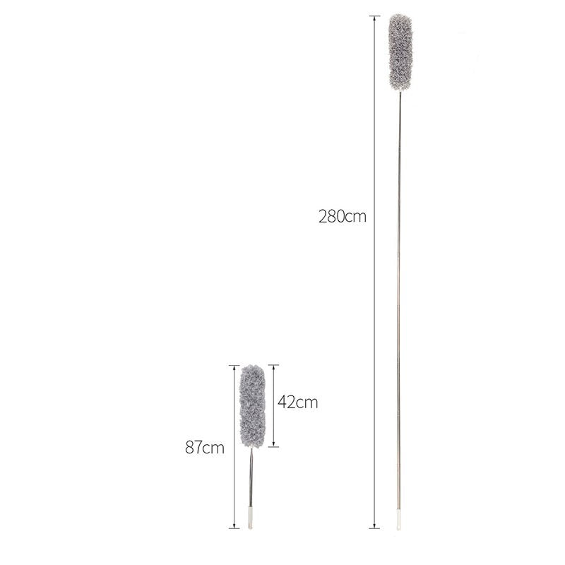 Adjustable Telescopic Cobweb Brush Duster 2.8m Reach by HitMyNeed
