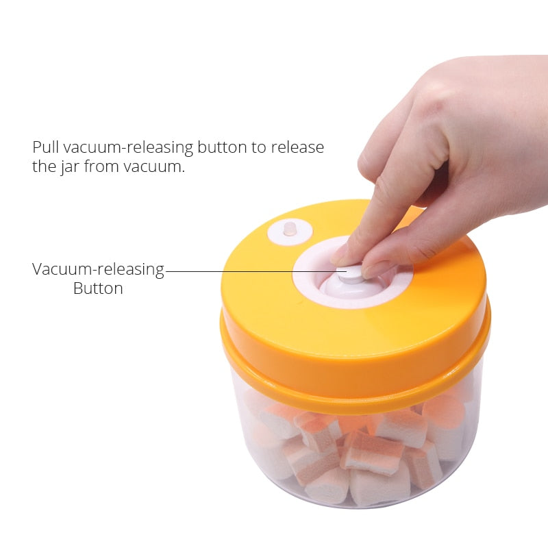 Airtight Vacuum Food Storage Container Set (4pcs) by HitMyNeed